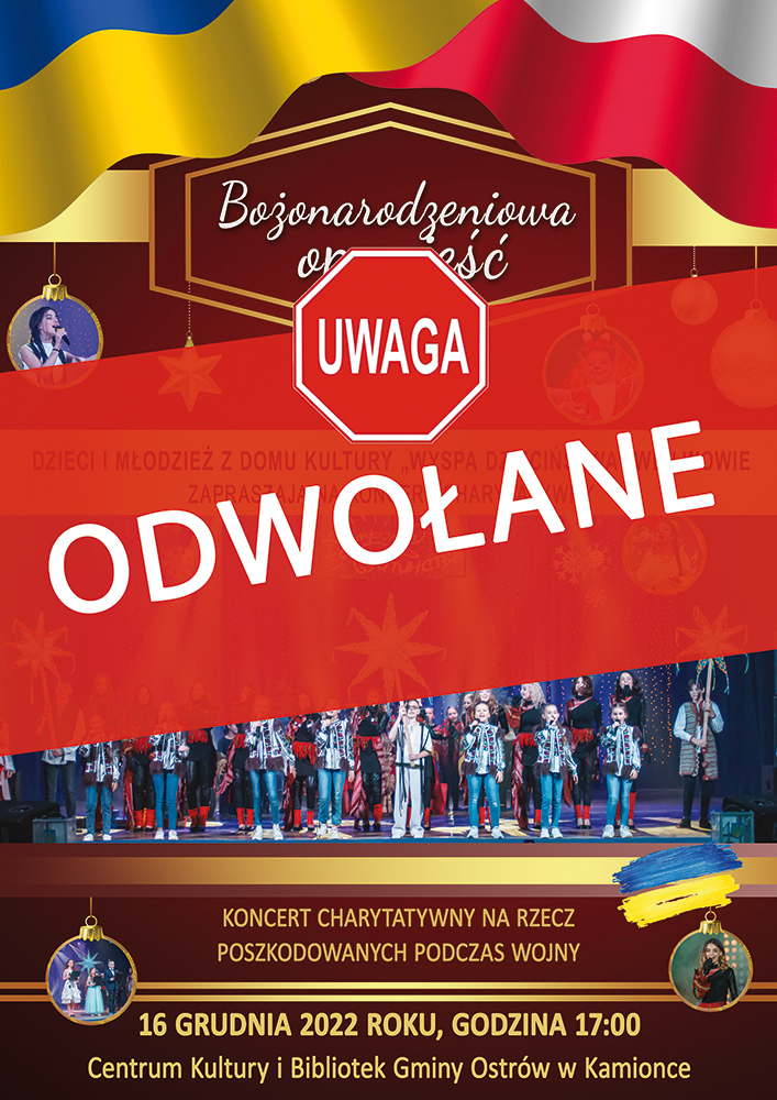 koncert charytatywny dzieci z ukrainy 2022