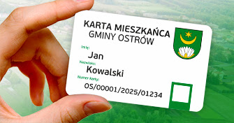 Karta Mieszkańca Gminy Ostrów